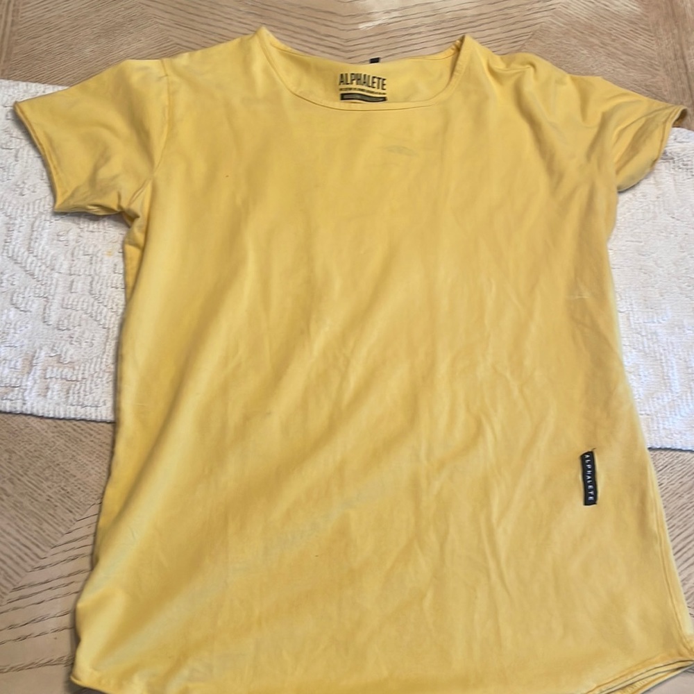 ALPHALETE scoop neck tee